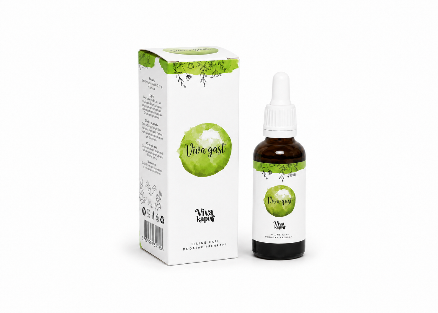 Viva Gast kapi, 30 ml, Bilje sestre Ljubice